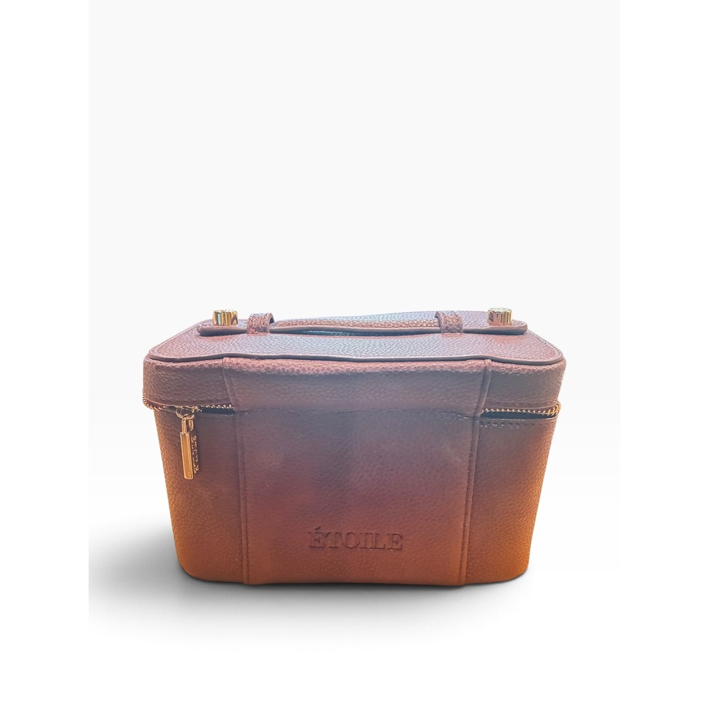 Etoile Mini Vanity Case Makeup Organizer in Burgundy